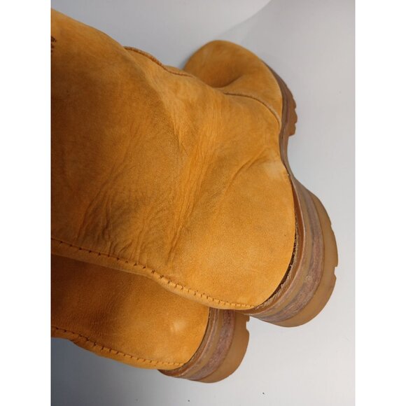 Durango Boots Suede Size Men's 10 M Rust Made In USA - Picture 5 of 9